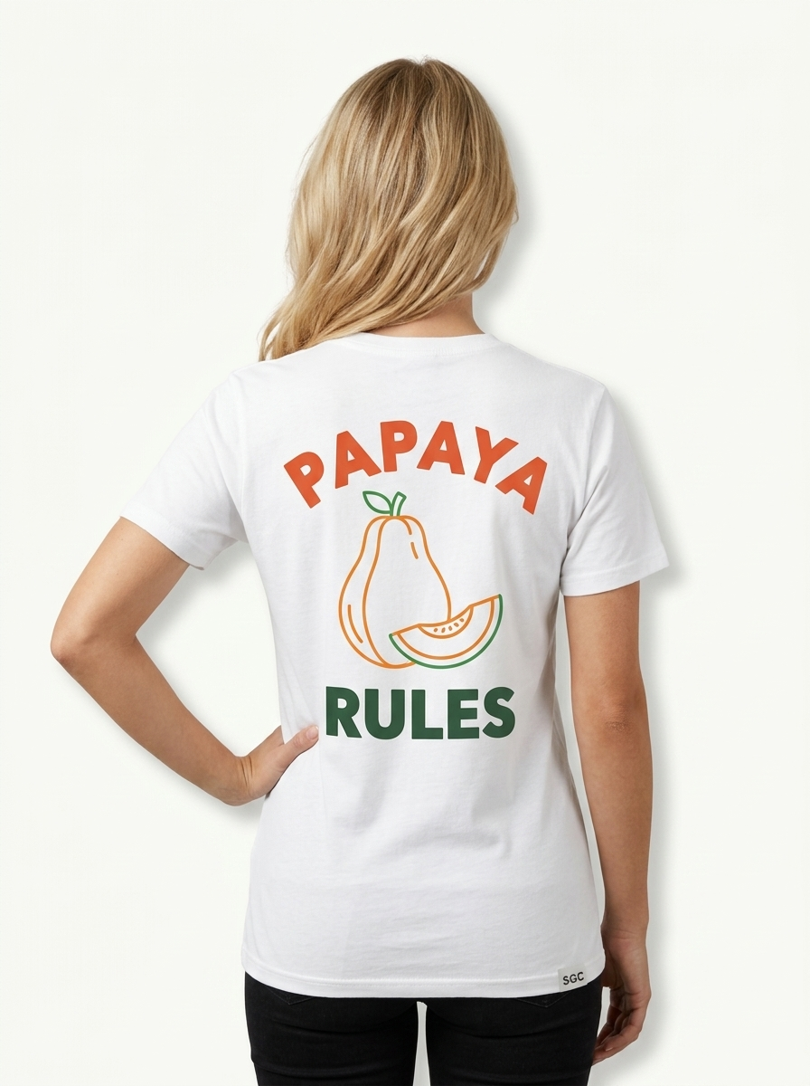 The Papaya Rules Tee