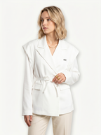 The "Late To The Meeting" Wrap Jacket