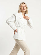 The "Late To The Meeting" Wrap Jacket