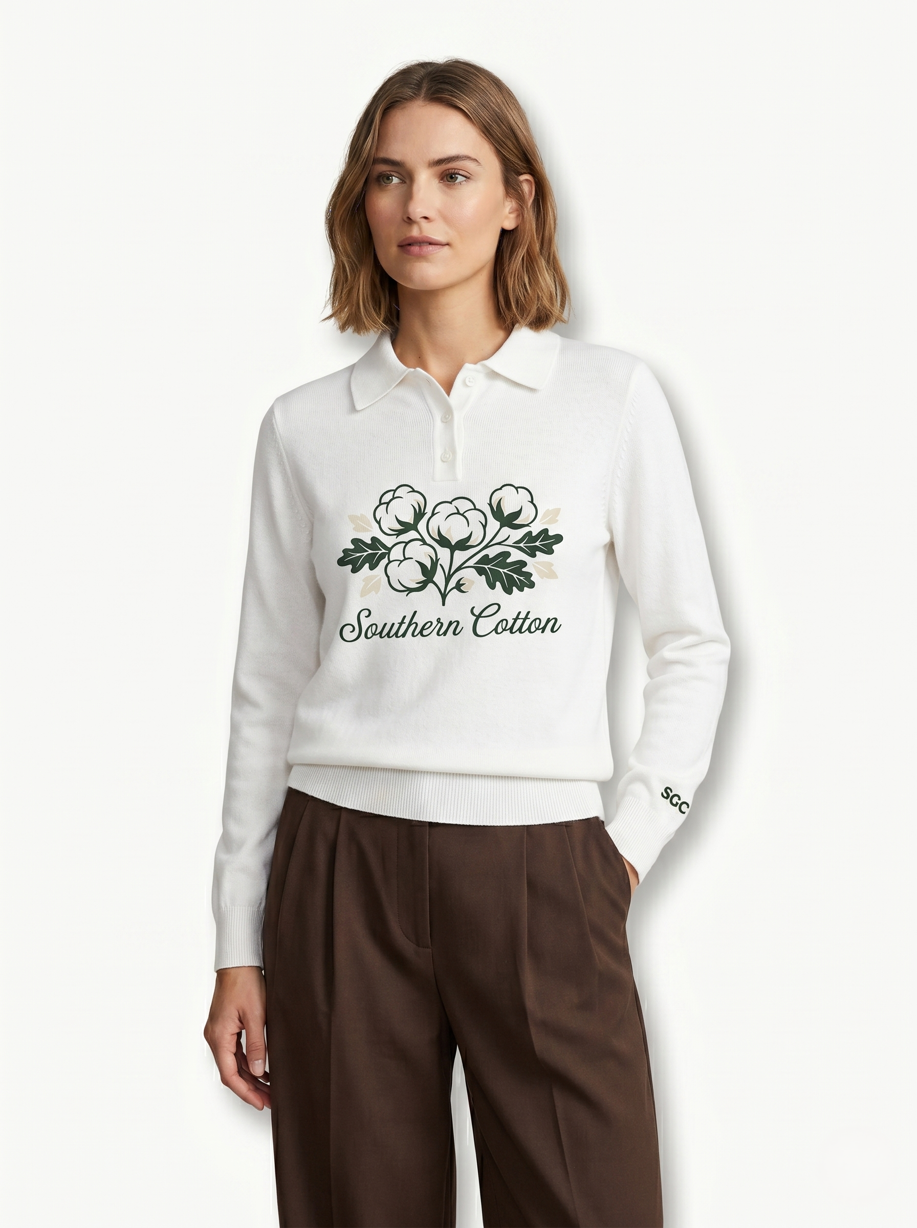 THE SOUTHERN COTTON POLO KNIT