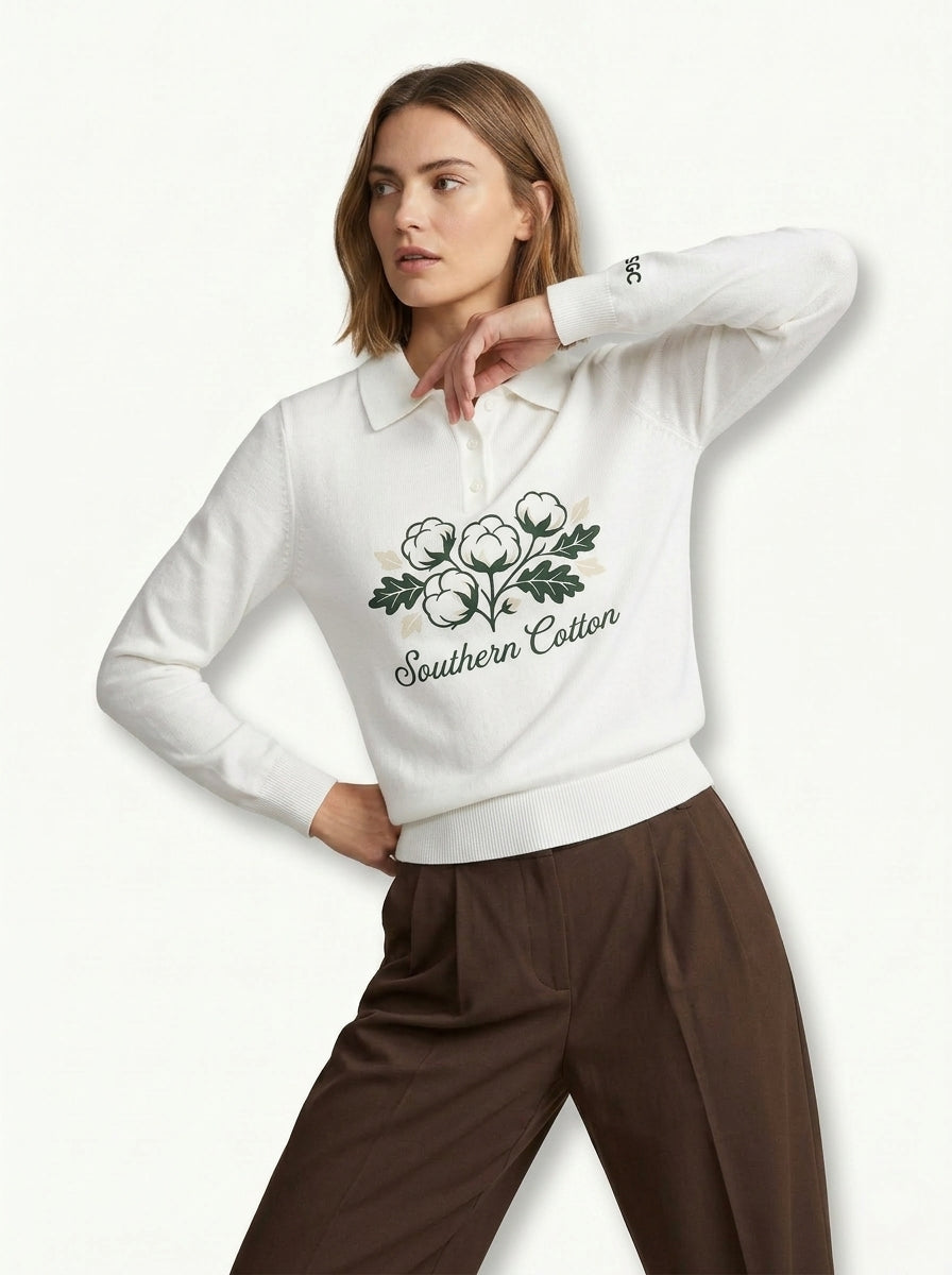THE SOUTHERN COTTON POLO KNIT
