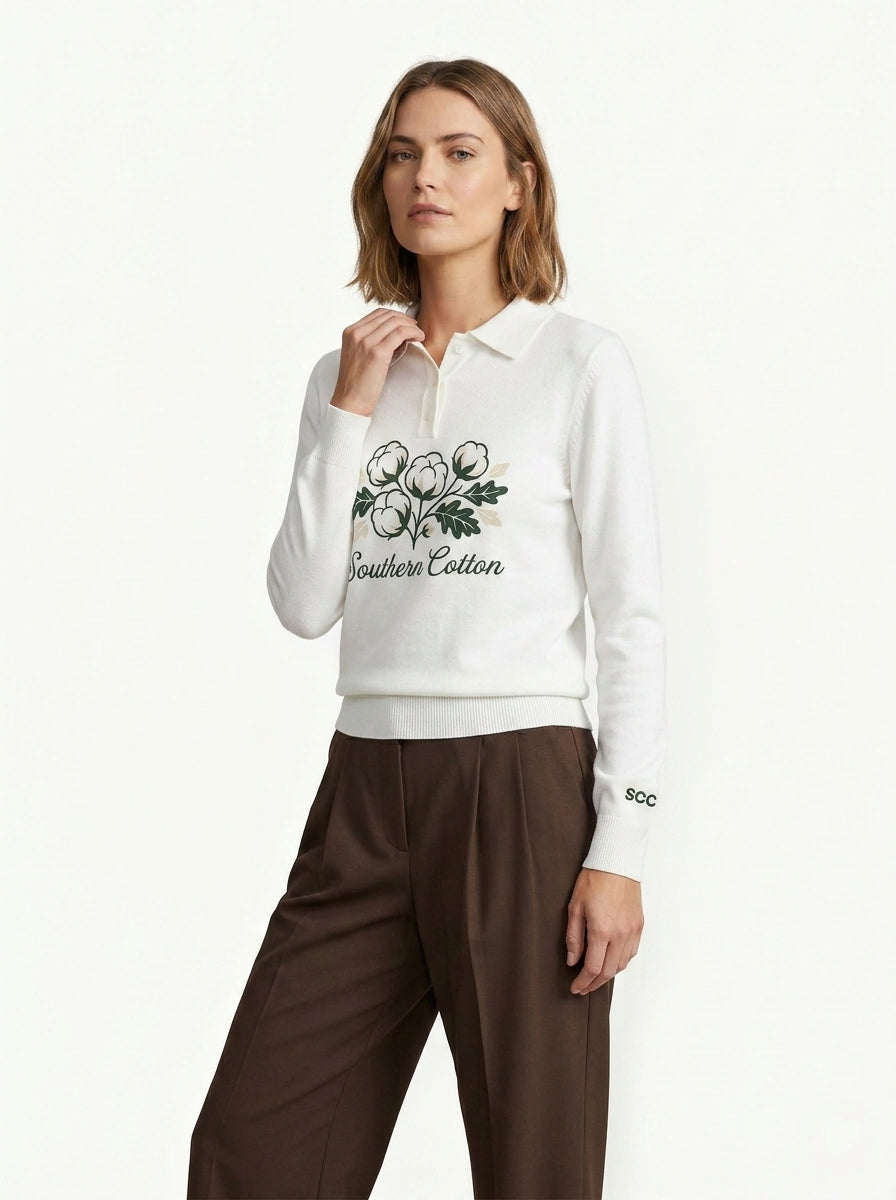THE SOUTHERN COTTON POLO KNIT
