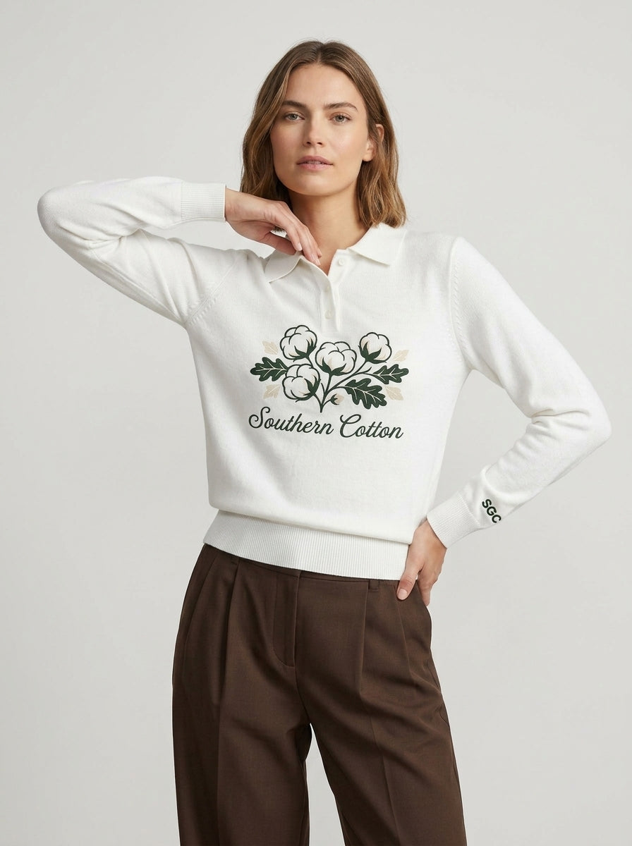 THE SOUTHERN COTTON POLO KNIT