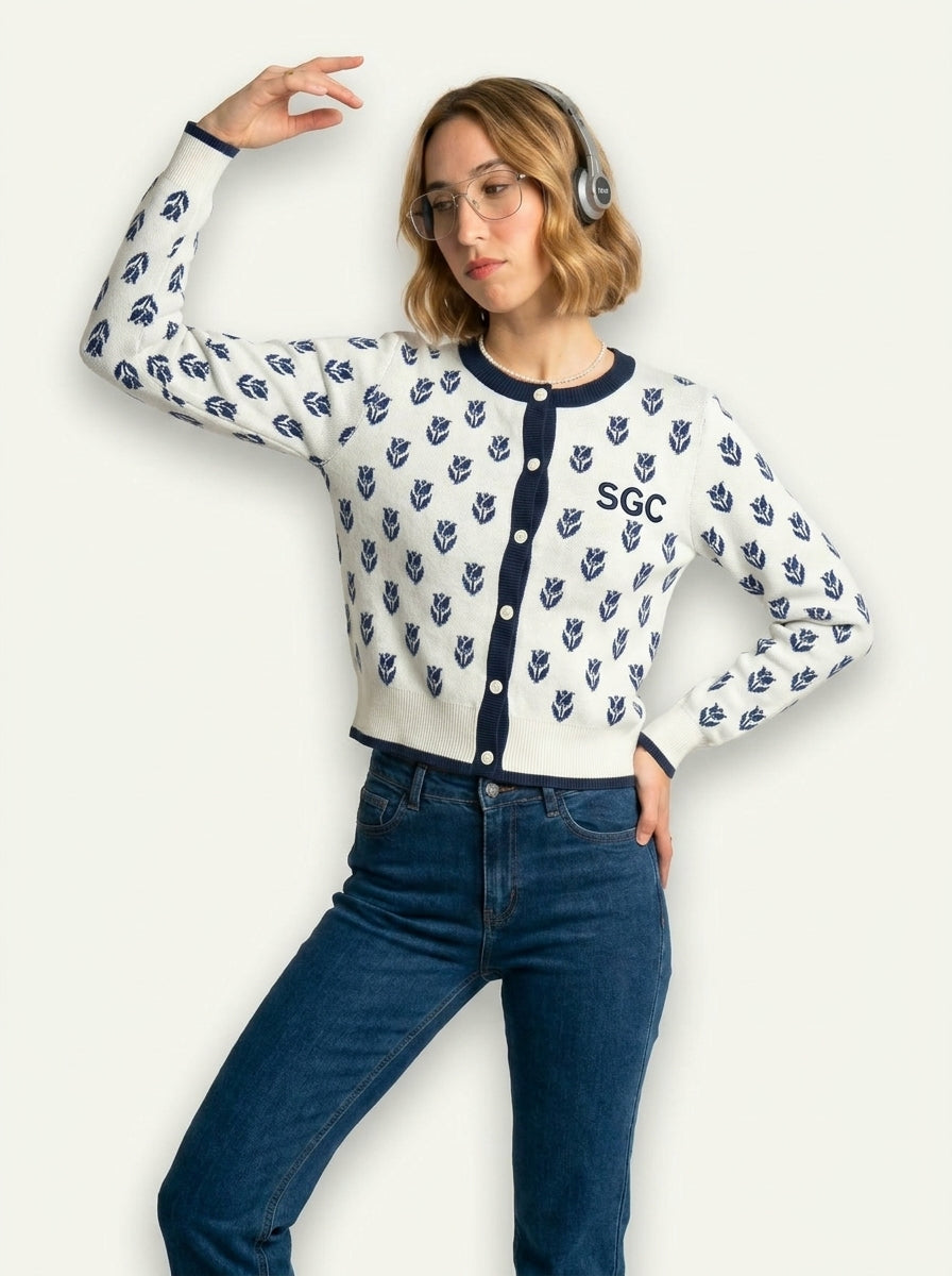 The Vintage Tulip Cardigan