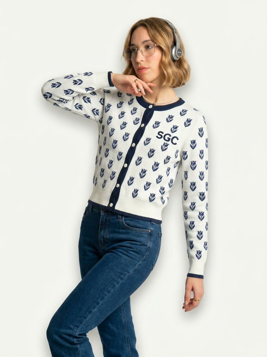 The Vintage Tulip Cardigan