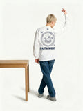 Pasta Night Oversized Longsleeve