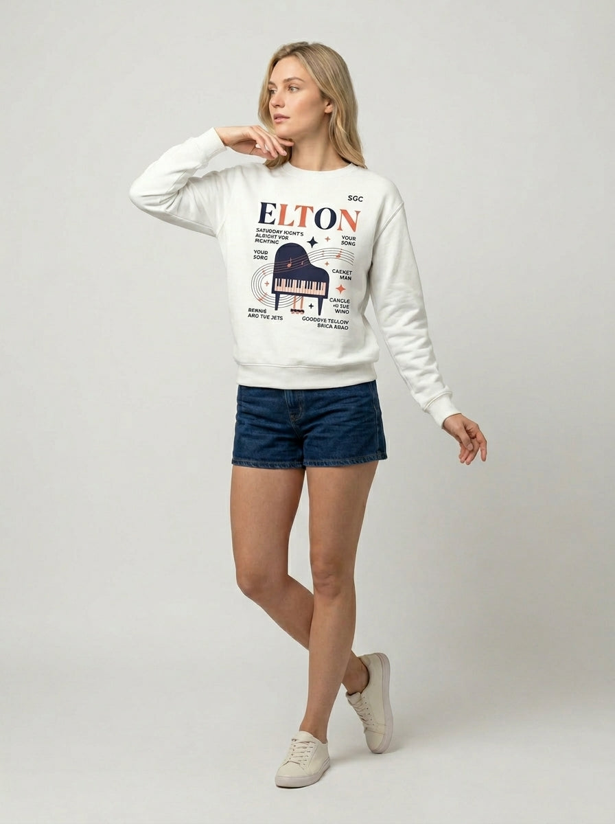 The Rocket Man Tracklist Sweatshirt