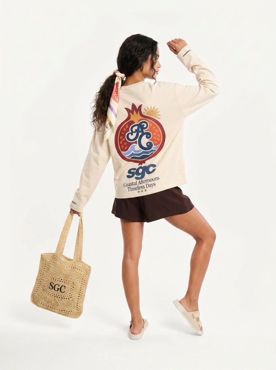 The Timeless Coast Oversized Long Sleeve
