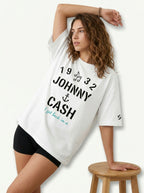 The Johnny Cash Rebel Oversized Tee