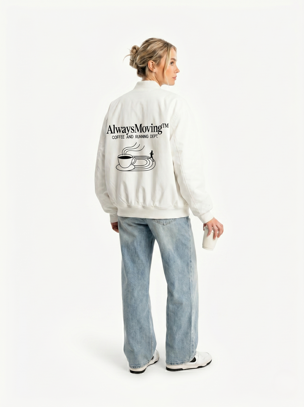The AlwaysMoving™ Coffee & Run Bomber
