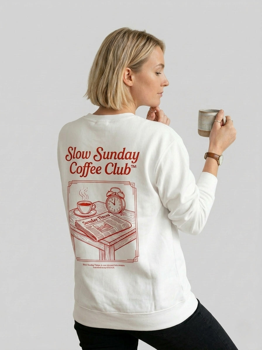 Slow Sunday Coffee Club Sweatshirt