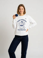 The "Less Depresso" Espresso Sweatshirt