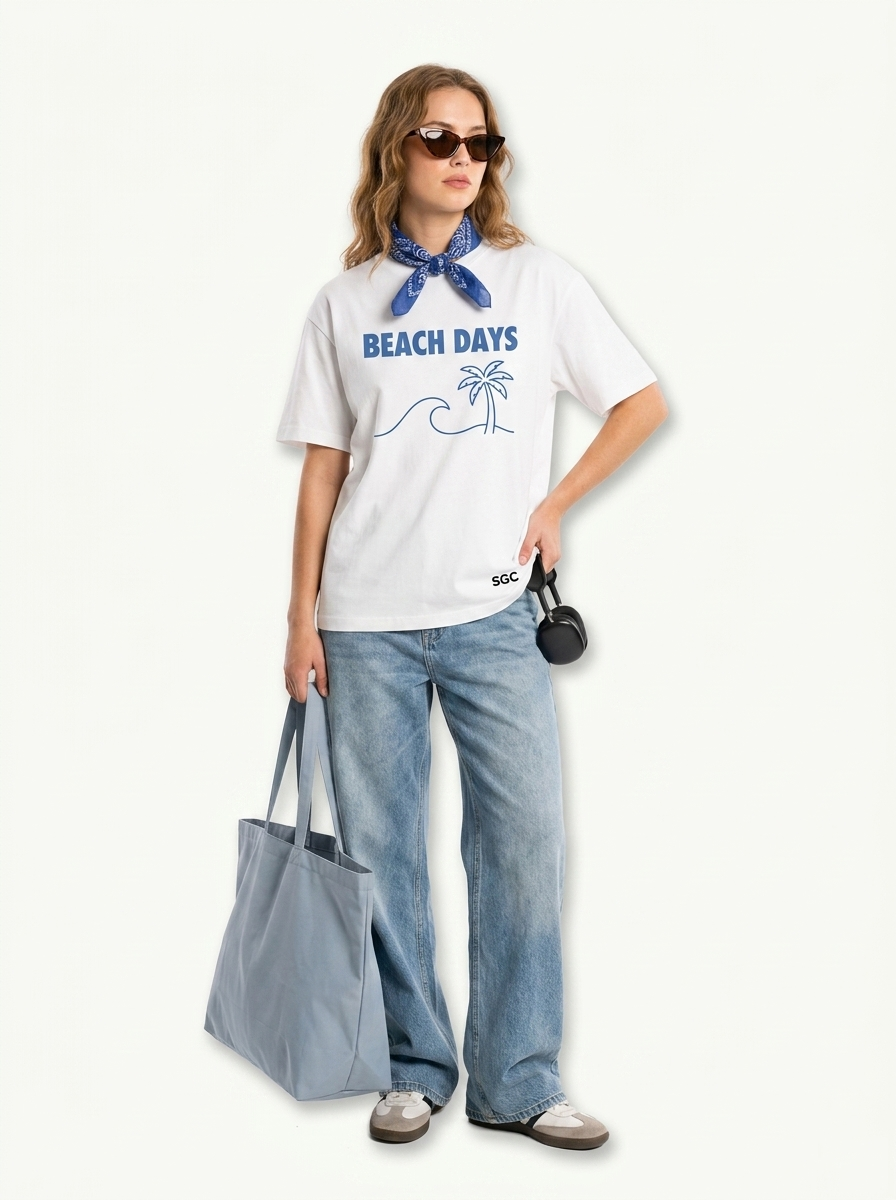 Beach Days Out Of Office Tee