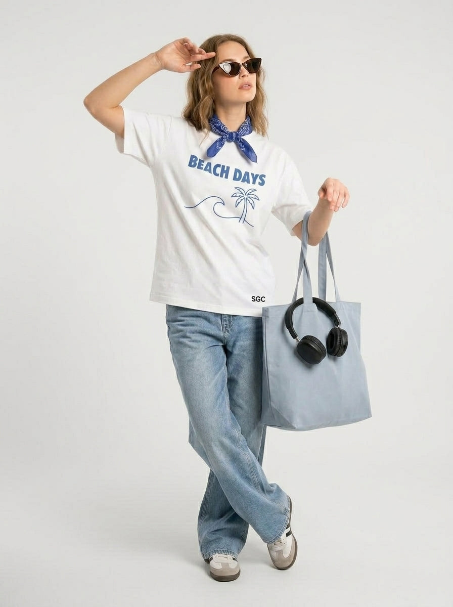 Beach Days Out Of Office Tee