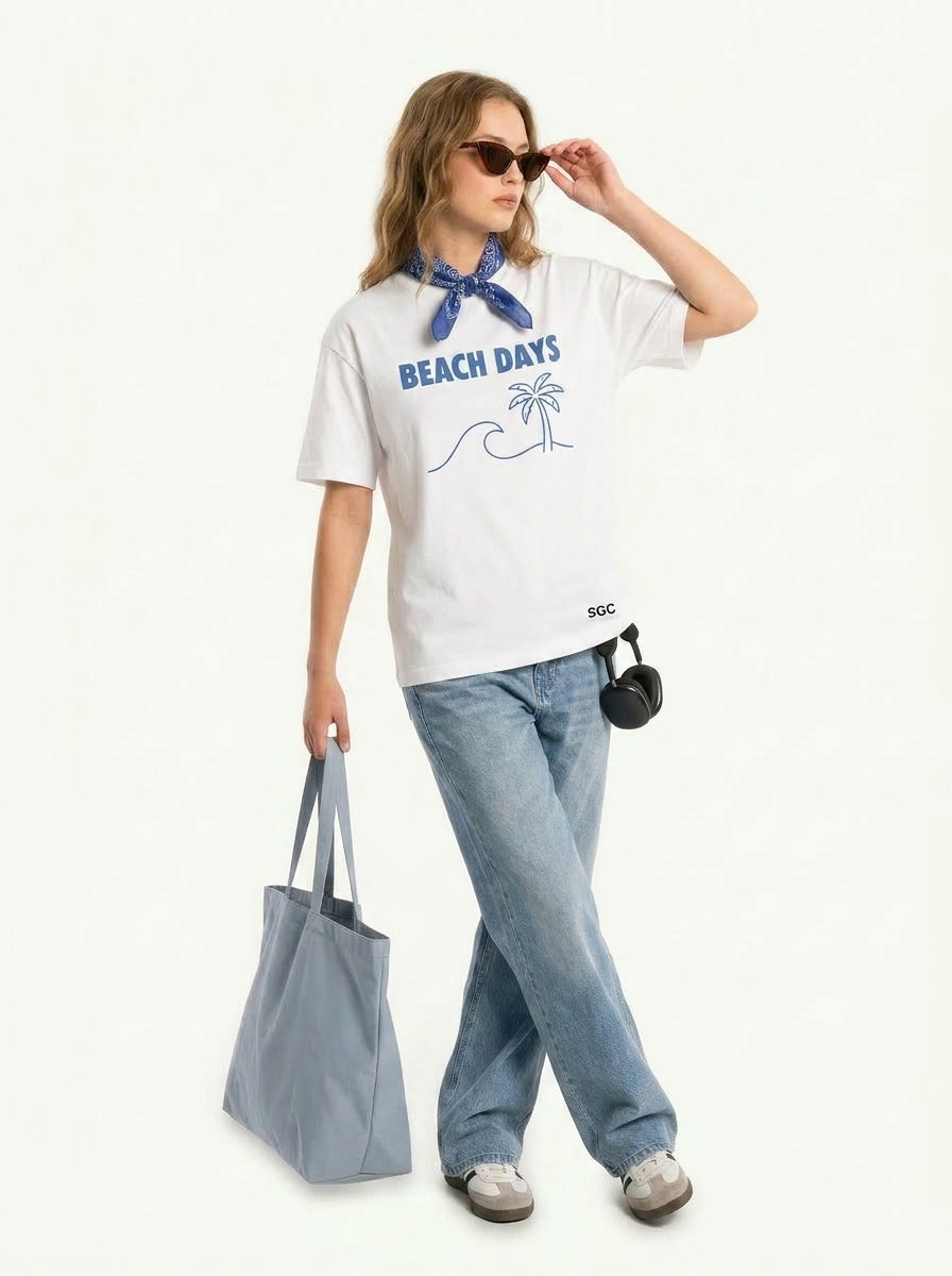 Beach Days Out Of Office Tee